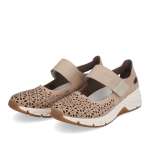 náhled Dámské baleríny RIEKER 48150-60 béžová S3