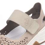 náhled Dámské baleríny RIEKER 48150-60 béžová S3