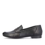 náhled Dámské mokasíny RIEKER 51954-01 černá S4