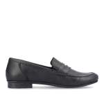 náhled Dámské mokasíny RIEKER 51954-01 černá S4