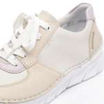 náhled Dámské polobotky RIEKER 55035-60 béžová S3