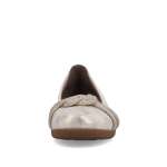 náhled Dámské baleríny RIEKER L9368-60 zlatá S3