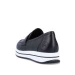 náhled Dámské mokasíny RIEKER RIE-10104178-S3 černá