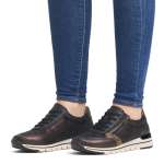 náhled Dámské tenisky REMONTE R6700-90 hnědá W3