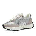 náhled Dámské tenisky TAMARIS 23777-41-919 stříbrná W3