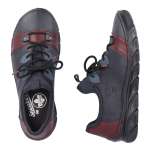 náhled Dámské polobotky RIEKER 55057-14 modrá W3