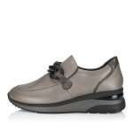 náhled Dámské mokasíny REMONTE RIE-10105184-W3 hnědá