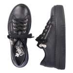 náhled Dámské tenisky RIEKER M1921-00 černá W3