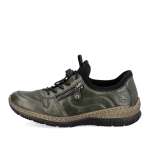 náhled Dámské polobotky RIEKER N32G2-54 zelená W3