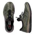 náhled Dámské polobotky RIEKER N32G2-54 zelená W3