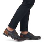 náhled Pánské polobotky RIEKER 10308-14 modrá S4