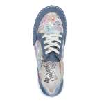 náhled Dámské tenisky RIEKER 50900-90 modrá S4