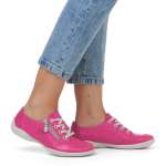 náhled Dámské polobotky RIEKER 58822-31 růžová S4