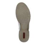 náhled Dámské polobotky RIEKER M1835-92 stříbrná S4