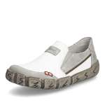 náhled Dámské mokasíny RIEKER L0359-80 bílá S4