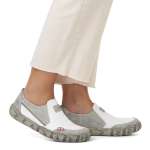 náhled Dámské mokasíny RIEKER L0359-80 bílá S4