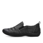 náhled Dámské mokasíny RIEKER L1789-00 černá S4