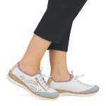 náhled Dámské tenisky RIEKER N42K6-80 bílá S4