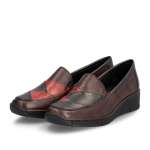 náhled Dámské mokasíny RIEKER 53785-25 hnědá W4