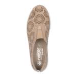 náhled Dámské mokasíny RIEKER M8352-60 béžová S5