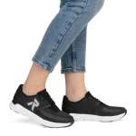 náhled Dámské tenisky RIEKER M9000-00 černá S5