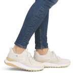 náhled Dámské tenisky RIEKER W2503-60 béžová S5