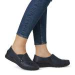 náhled Dámské mokasíny RIEKER 48961-14 modrá S5