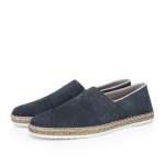 náhled Pánské mokasíny RIEKER B5285-14 modrá S5