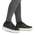 náhľad Dámske tenisky RIEKER M7701-00 čierna W5