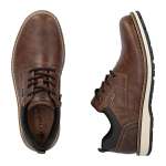 náhled Pánské polobotky RIEKER 38406-24 hnědá W5