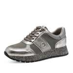 detail Dámské tenisky TAMARIS 1-23727-42   SILVER GLAM 919   H/W5