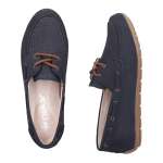 náhled Dámské polobotky RIEKER 43800-15 modrá S6