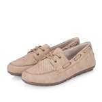 náhled Dámské polobotky RIEKER 43800-60 béžová S6