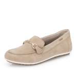 náhled Dámské mokasíny RIEKER 43863-62 béžová S6