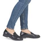 náhled Dámské mokasíny RIEKER 46254-00 černá S6