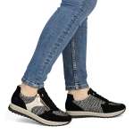 náhled Dámské tenisky RIEKER 49010-01 černá S6