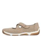 náhled Dámské baleríny RIEKER 55958-20 béžová S6