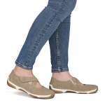 náhled Dámské baleríny RIEKER 55958-20 béžová S6