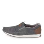 náhled Pánské mokasíny RIEKER 11954-45 šedá S6