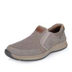 náhled Pánské mokasíny RIEKER 14363-64 béžová S6