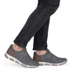 náhled Pánské polobotky RIEKER 15950-45 šedá S6