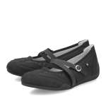 náhled Dámské baleríny RIEKER 41250-00 černá S6