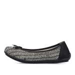 náhled Dámské baleríny RIEKER 43850-00 černá S6