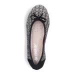 náhled Dámské baleríny RIEKER 43850-00 černá S6