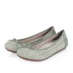 náhled Dámské baleríny RIEKER 43850-52 zelená S6
