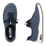 náhled Dámské tenisky RIEKER 44562-14 modrá S6