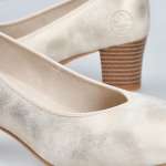 náhled Dámské lodičky RIEKER 44650-91 zlatá S6