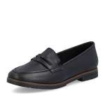 náhled Dámské mokasíny RIEKER 45300-02 černá S6