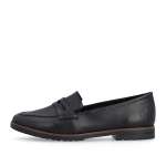 náhled Dámské mokasíny RIEKER 45300-02 černá S6