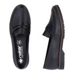 náhled Dámské mokasíny RIEKER 45300-02 černá S6